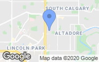 Map of Falconridge, AB